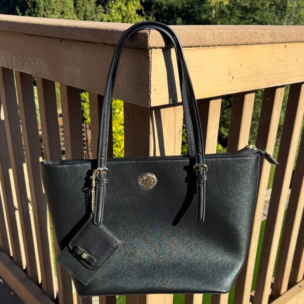 Elegant Black Tote Bag